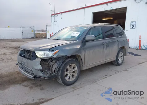 2011 Toyota Highlander Se V6 z USA, uszkodzony, nr VIN 5TDBK3EHXBS087229